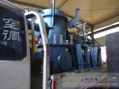 进行时：气力输送机装车中